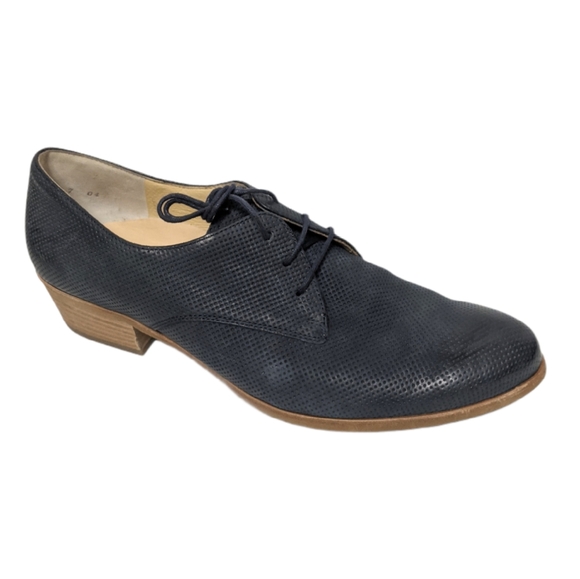 Paul Green Shoes - PAUL GREEN Dale Leather Lace-Up Loafers 9.5